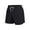 Black, variant on Men's Solid Color Polyester Breathable Athletic Shorts for Summer Outdoor Sports and Casual Wear