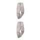 thumbnail image 4 of Pantalones de algodón Qarigey para hombre color sólido elegante lavable fácil de combinar largo oficina Gris blanco XXXL 2piezas, 4 of 6