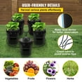thumbnail image 5 of KFFKFF DWC Hydroponic System, 5 Gallon 5 Buckets, Deep Water Culture Growing Bucket, Hydroponics Grow Kit with Pump, Air Stone and Connected Reservoir, for Indoor/Outdoor Leafy Vegetables, 5 of 9