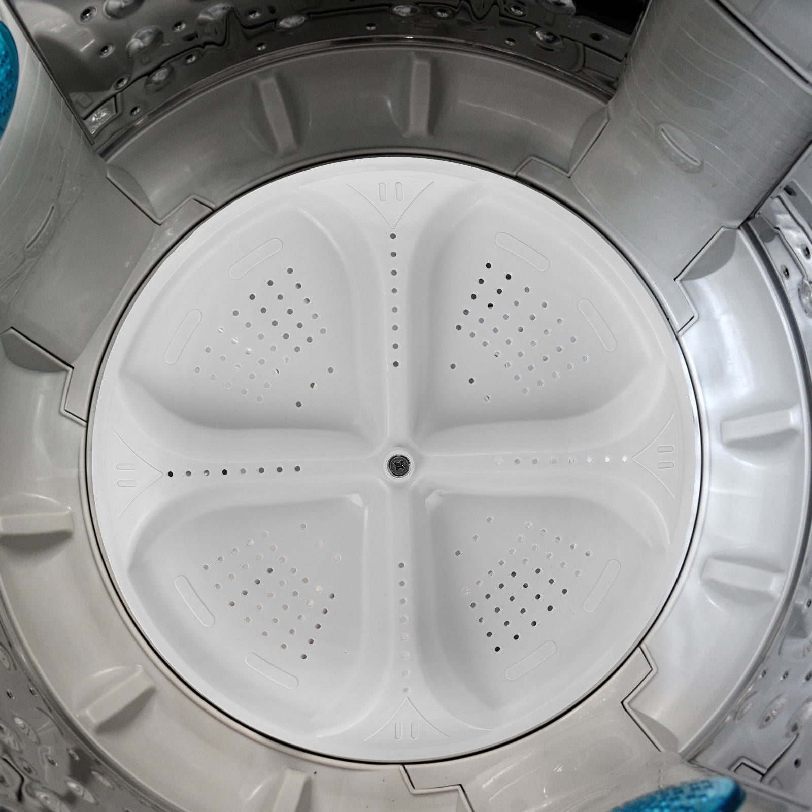 HINTRMENT Durable White Washing Machine Turntable Plate for Quiet and Safe Operation