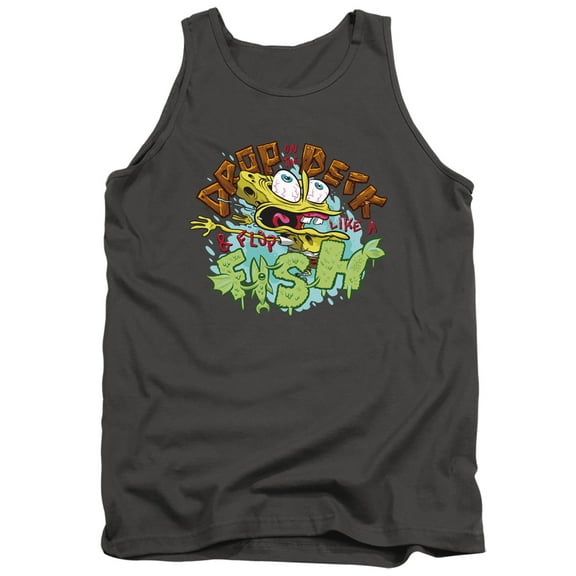 Spongebob Drop and Flop Unisex Adult Tank Top