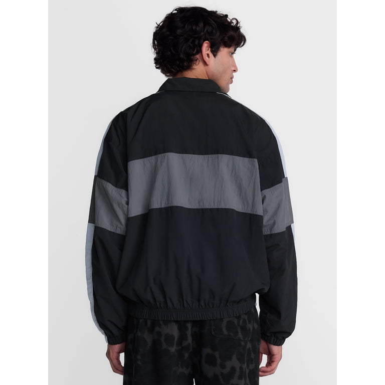 No Boundaries Men's Colorblock Windbreaker Jacket photo 4