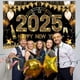 thumbnail image 3 of Fondo de Año Nuevo 2025 Fondo de Año Nuevo Negro y Dorado Banner de Fiesta de Fin de Año Decoración de Fiesta de Nochevieja, 3 of 5