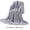 Gray, variant on Thick Plush Throw Blanket, Soft Cozy Fleece Blanket for Couch and Bed, Lightweight Warm Sofa Cover, Machine Washable All Season Home Decor Blanket