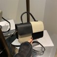 thumbnail image 4 of Bolso bandolera pequeño de diseño a cuadros con contraste de colores para mujer, nuevo bolso cuadrado pequeño de otoño 2025 para ir al trabajo con diseño de cuadros., 4 of 5