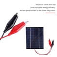 thumbnail image 3 of Panel Solar resistente al agua, célula Solar de alta eficiencia para batería de 9-12V/3,7 V, 5W, 12V, 5W, 3W, 2V, 3 of 7