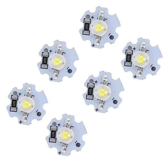 Chip de lámpara LED 25 chips LED DE 5 V 200 lm, Cuentas de Lámpara LED de Alta Potencia de 1 W Para Accesorios de Iluminacióe de Bricolaje, Chips LED de Alta Potencia Con