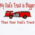 thumbnail image 2 of CafePress - Firetruck Daddy Infant Bodysuit - Baby Light Bodysuit, Size Newborn - 24 Months, 2 of 4