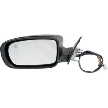 Mirror Compatible With 2011-2016 Dodge Charger Left Driver Side Heated Paintable Kool-Vue
