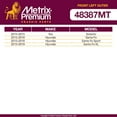 thumbnail image 2 of Metrix Premium Chassis Parts - Front Left Outer Tie Rod End Fits 14-15 Kia Sorento, 2013-2018 Hyundai Santa Fe, 2013-2018 Santa Fe Sport, 2013-2019 Santa Fe XL, Replacement ES801263, Made in Europe, 2 of 6