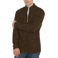 thumbnail image 2 of Gioberti Mens Heavy Weight Cardigan Twisted Knit Full-Zipper Sweater, 2 of 4