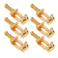 thumbnail image 1 of Electric Guitar Bridge Saddle Pull String Code for Stratocaster Telecas Performance AccessoriesGold, 1 of 8