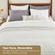 thumbnail image 2 of Manta Bedsure Sherpa, tamaño queen, suave y acogedora, color crema, 2 of 6
