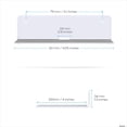 thumbnail image 4 of Soporte de altavoz Bluetooth con estante flotante BRAINWAVZ de 4 pulgadas, paquete de 2, 4 of 9