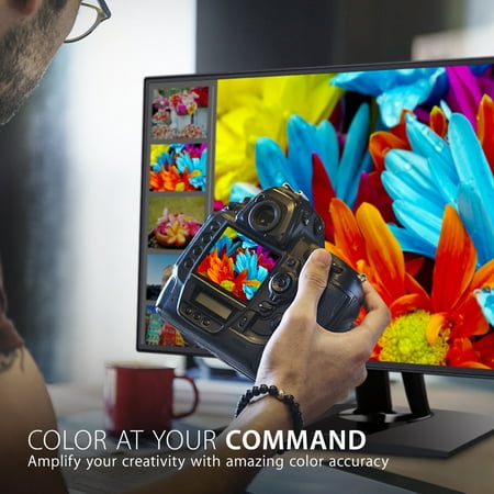 ViewSonic - 24" IPS LED FHD Monitor (DisplayPort, HDMI, VGA) - Black