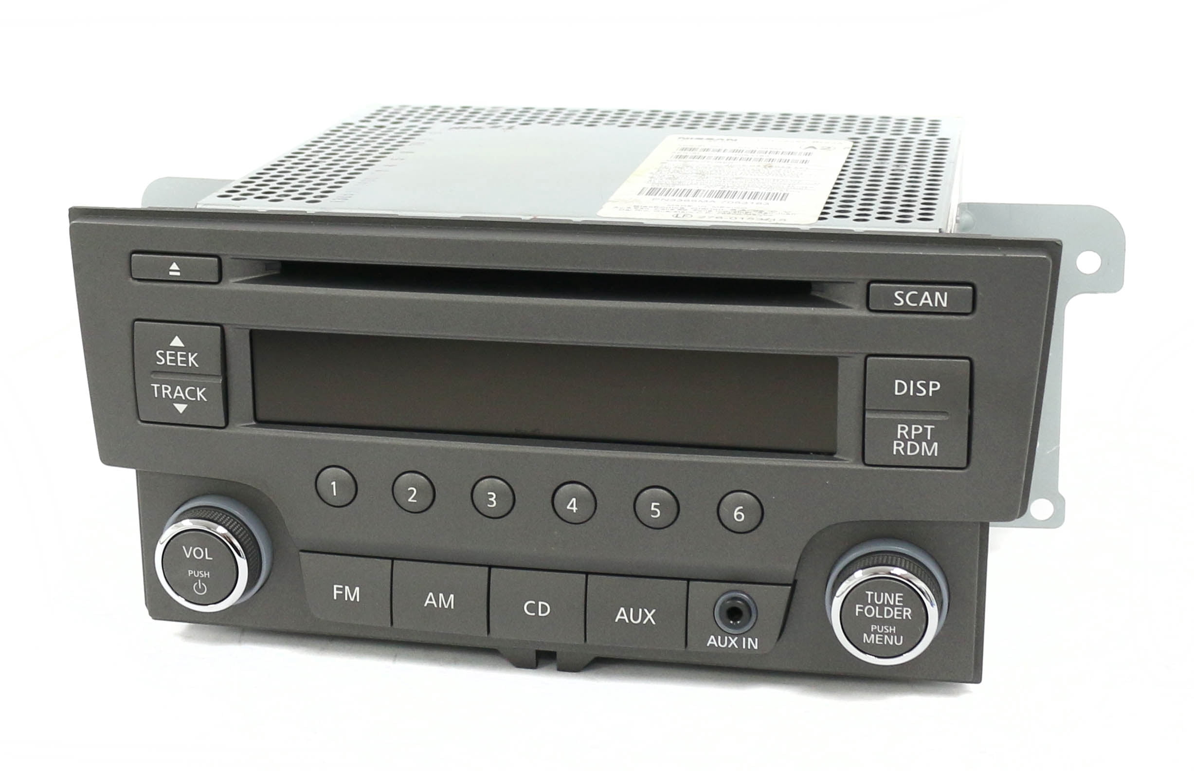 Restored 2013-14 Nissan Sentra AM FM Radio Single Disc CD Player w Aux Input 281853RA2A (Refurbished)