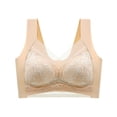 thumbnail image 3 of Ropa interior cómoda y de tirantes anchos para mujer, sin aros, para uso diario. Piel 2L 80BCD, 3 of 9