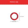 thumbnail image 4 of KAKOWELY 24Pcs Round Spring Rings Keychain Rings DIY Bag Spring Rings Round Carabiners DIY Supplies,0.98X"X0.98"X0.12", 4 of 4