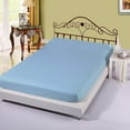 thumbnail image 2 of 1100 Thread Count 3 Piece ( 1-Fitted Sheet + 2 - Pillow Cases ) Fitted Sheet 15 Inch Deep Pocket 100% Egyptian Cotton, 2 of 3