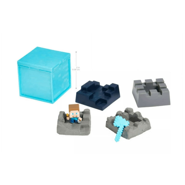 マインクラフト Minecraft Mini Mining Set with Moldable Sand, Environment