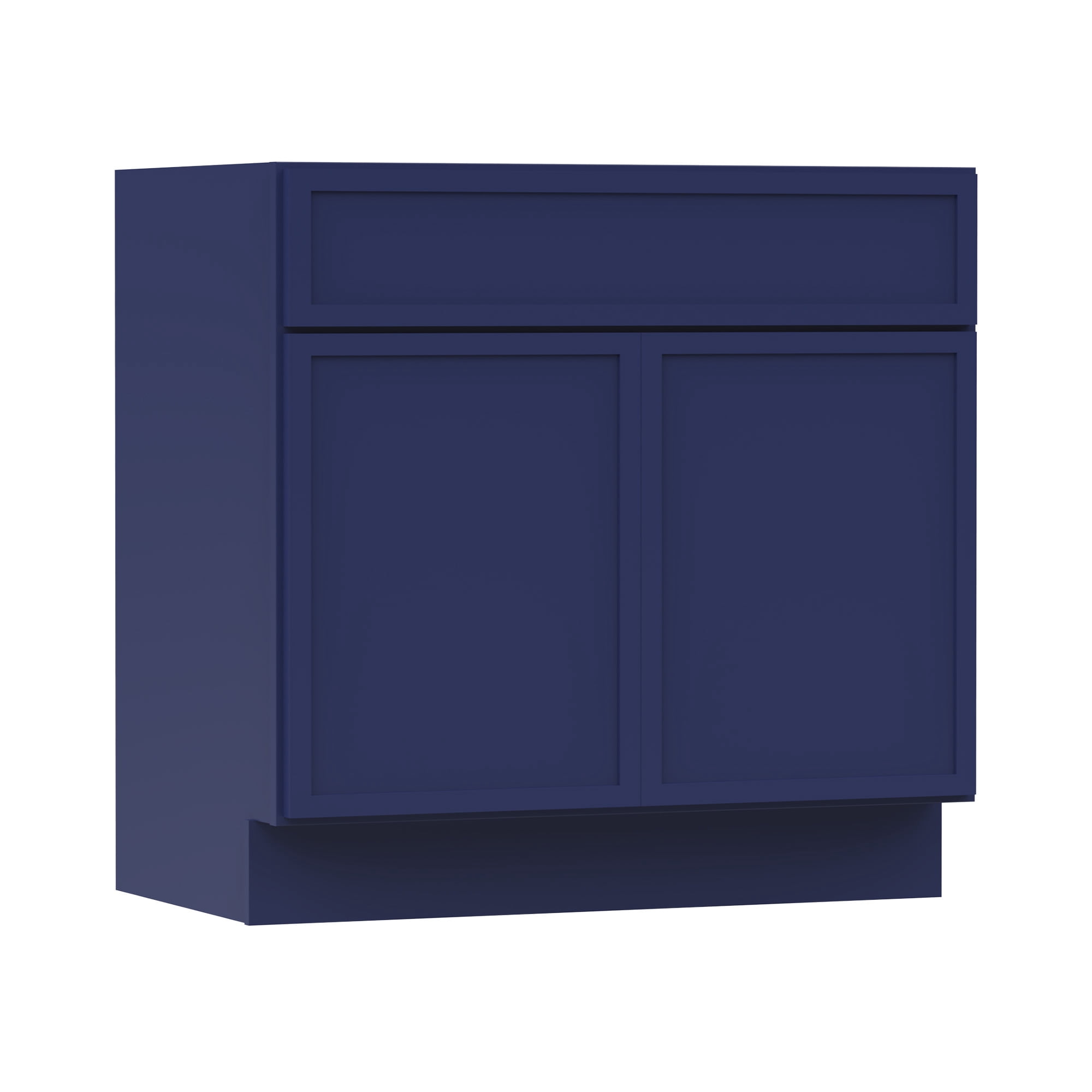 Vanity Art 39" W Birch Plywood Freestanding Single Base Storage Cabinet with Soft Close Doors