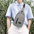 thumbnail image 1 of Ovzne Fashionable Embroidery Diamond Shoulder Crossbody Bag Large Capacity Watertight Backpack With Data Hole On Clearance, 1 of 6
