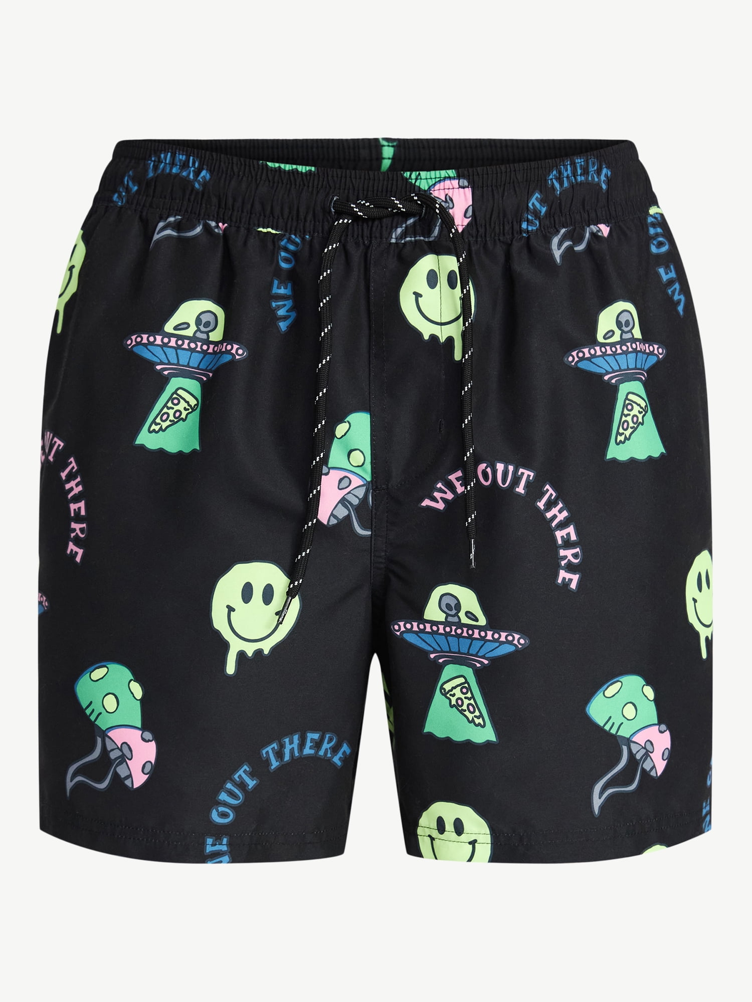 No Boundaries Swim Trunks, 5" Inseam, Men's S-5XL