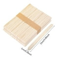 thumbnail image 3 of Wood Sticks For Crafting,Unfinished Natural Hardwood Sticks,Wooden Craft Sticks,Arts Sticks For Crafts And DIYers/ Diy Handmade Wooden Popsicle Sticks (100Pcs), 3 of 9