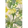 thumbnail image 1 of Crème & Green Hand Painted Orchids Floral Wallpaper R8141, 1 of 2