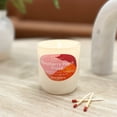 thumbnail image 3 of Mainstays 1-Wick Glossy Glass Candle, Raspberry Peach Frosé, 7 oz, 3 of 9