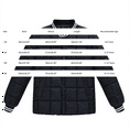 thumbnail image 3 of Teens Winter Jacket for School, 6-14 Years Heavyweight Puffer Coat with Hood, Warm Insulated Quilted Outerwear for Girls, Thicken Cold Weather Parka for Everyday Wear Sky Blue, 3 of 3