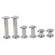 thumbnail image 4 of unbranded 60Ud Tornillos Post De Acero Para Encuadernación Color Plata Resistentes Y Duraderos, 4 of 8