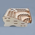 thumbnail image 3 of Organizador de Pintura Cateissary Estante de Almacenamiento de Madera HA012641-00, 3 of 6