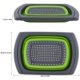 thumbnail image 4 of Colador De Silicona Plegable, Cesta De Drenaje De Fregadero Retráctil para Escurrir Verduras, Frutas, Pasta, 39 X 26,5 Cm, 4 of 5