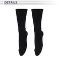 thumbnail image 3 of Calcetines de ciclismo Unique Bargains, secado rápido, antideslizantes y antifricción, color negro, talla L para hombres, 1 par, patrón irregular reflectante., 3 of 6