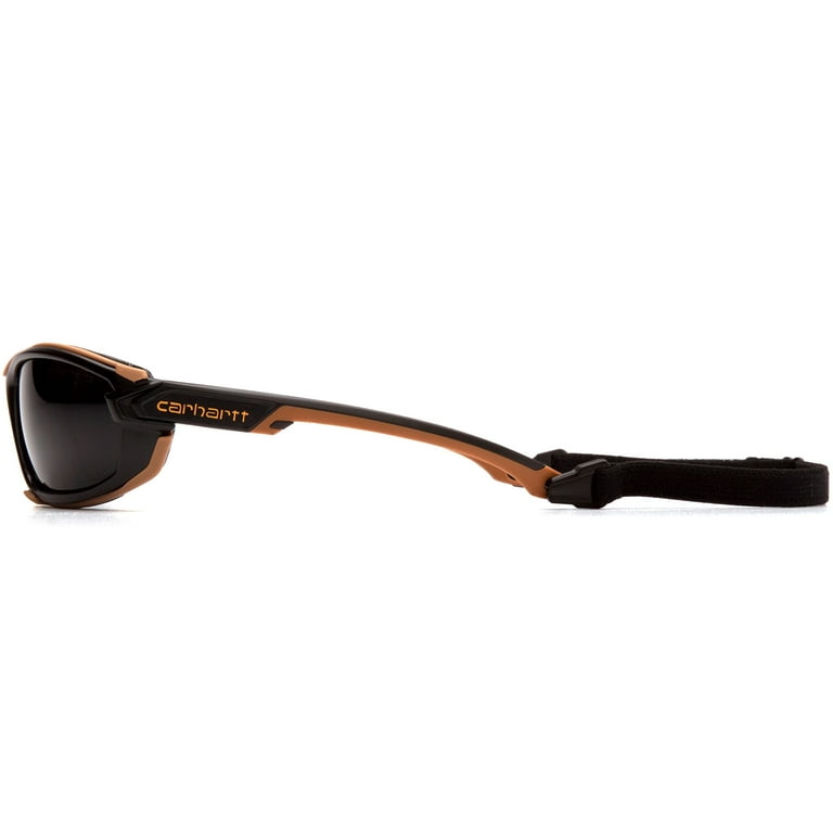 完璧主義 Carhartt Gray with Glasses Safety Frame Tan & Black Toccoa 保護メガネ・防災面