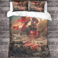 thumbnail image 3 of F1 Racing Duvet Covers for Adults and Children, Microfiber, Bedding Set with Microfiber PillowcaseDouble, 3 of 5