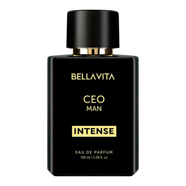 BELLAVITA CEO Hombre Intenso, Colonia para Hombre, 100 ml EDP Spray