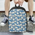 thumbnail image 6 of Salouo Swan Birds Print Travel Laptop Backpack,17Inch Casual Bag with Side Pockets for Men & Women Stylish Daypack for Weekender/Business/Hiking-One Size, 6 of 6