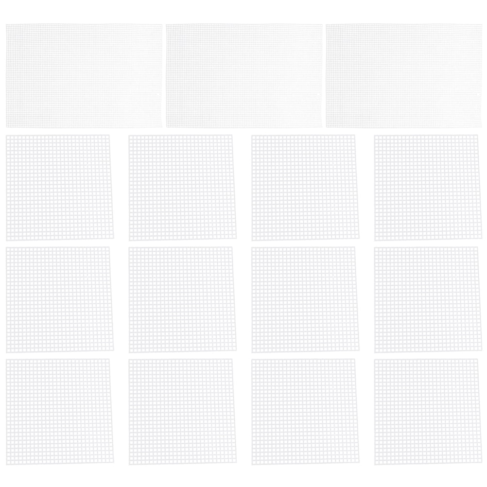 Plastic Canvas Embroidery Needlepoint Cross Stitch Shapes Diy Mesh