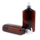thumbnail image 1 of 2x 500ML Amber Top Limpia de Jabón Juego de de Champú - Cabeza de bomba cra Cabezal de bomba transparente Baoblaze Botella de loción vacía, 1 of 8