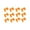 Orange, variant on Reusable Chopstick Training Helper Exercise Learning Tools with Interchangeable Colorful Tips for Beginners and Kids 12PCS
