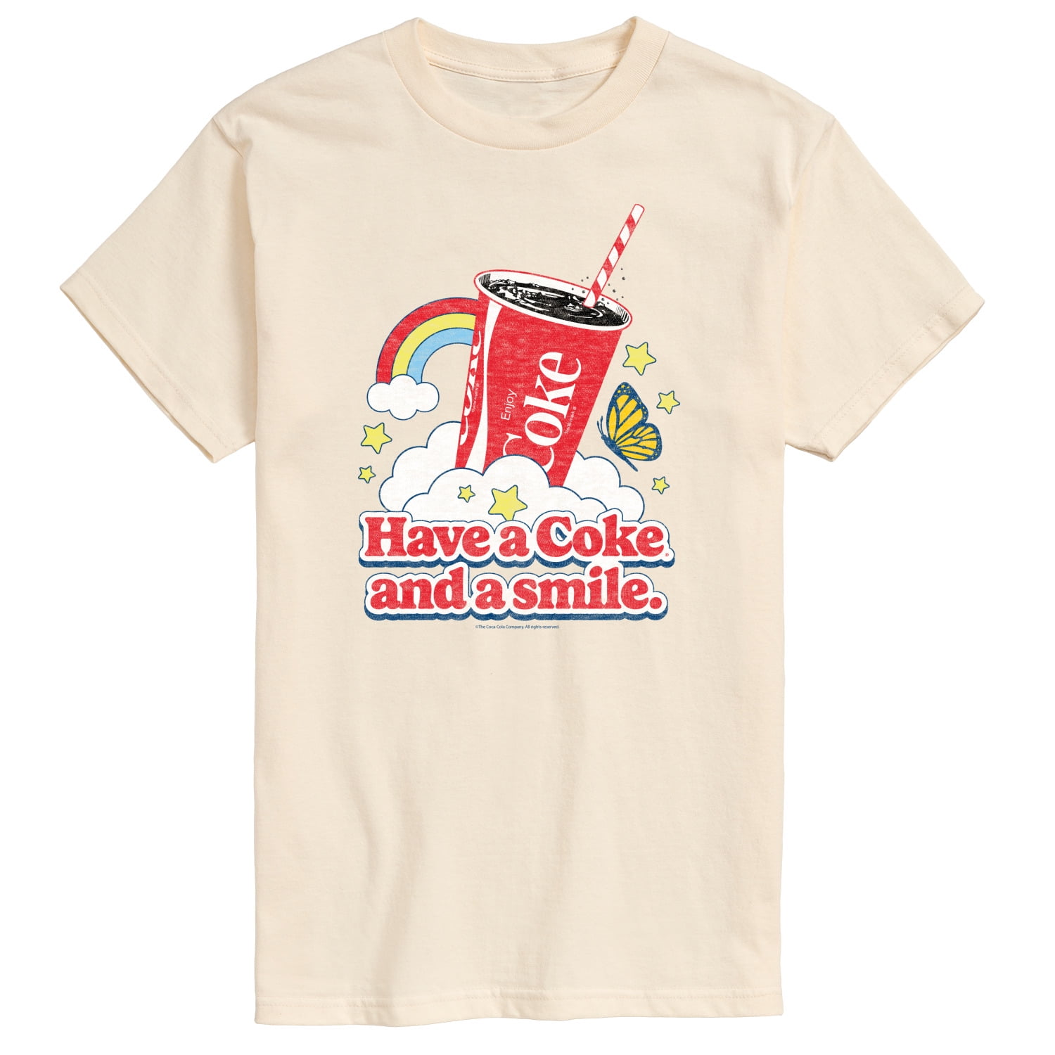 Ｔ―ｓｍｉｌｅさん専用★商品Ｎｏ.３７６５★Ｃｏｃａ―Ｃｏｌａ記念グッズ詰合わせ Coca-Cola - Have A Coke And A Smile - Men's Short Sleeve Graphic T