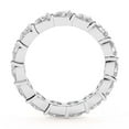 thumbnail image 4 of Pear Shape Lab Grown Diamond Danna Eternity Ring For Women | 5 Carat IGI Certified 14K White Gold | FG-VS Quality Friendly Diamonds Eternity Ring Size 4, 4 of 5