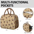 thumbnail image 4 of Sac à Lunch Isolé Joueur de Volleyball Durable Réutilisable Sac Isotherme pour Adolescents Athlètes et Déjeuner Scolaire, 4 of 6