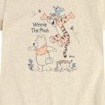 thumbnail image 2 of Winnie the Pooh - Pooh Tigger and Roo - Toddler Girls Fitted Short Sleeve T-Shirt, 2 of 4