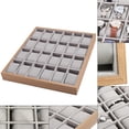 thumbnail image 5 of DENEST 24 Slots Wood Watch Box Jewelry Storage Case Organizer Display Box Holder Tray, 5 of 20