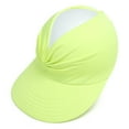 thumbnail image 5 of Hauaitttt Beach Sun Visor Women's Sun Hat Women's Outdoor Sports Hat Oversized Beach Hats for Women Women Cute Hat Hat Wide Hard Hat with Retractable Visor Adjustable Hat for Women Swim Hat Men, 5 of 5