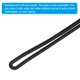 thumbnail image 3 of Lanyard de muñeca de 10 piezas, correa de muñeca, lanyard de silicona, lanyard negro, 3 of 5