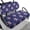 American Flag Star Pattern, variant on HUIACONG Blue Tie Dye Pattern All-Weather Protection Golf Cart Seat Cover for Outdoor Travel, Golf Cart Seat Covers 2 Pack Universal Design
